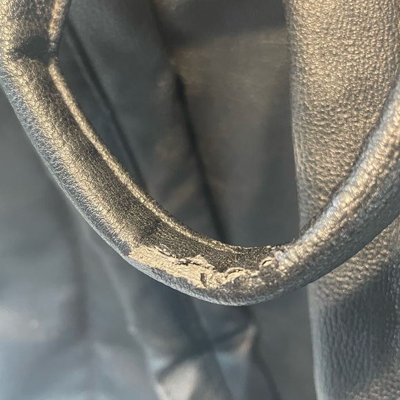 Betsey Johnson Black Heart Quilted Faux Leather Backpack and Wristlet - Picture 11 of 16